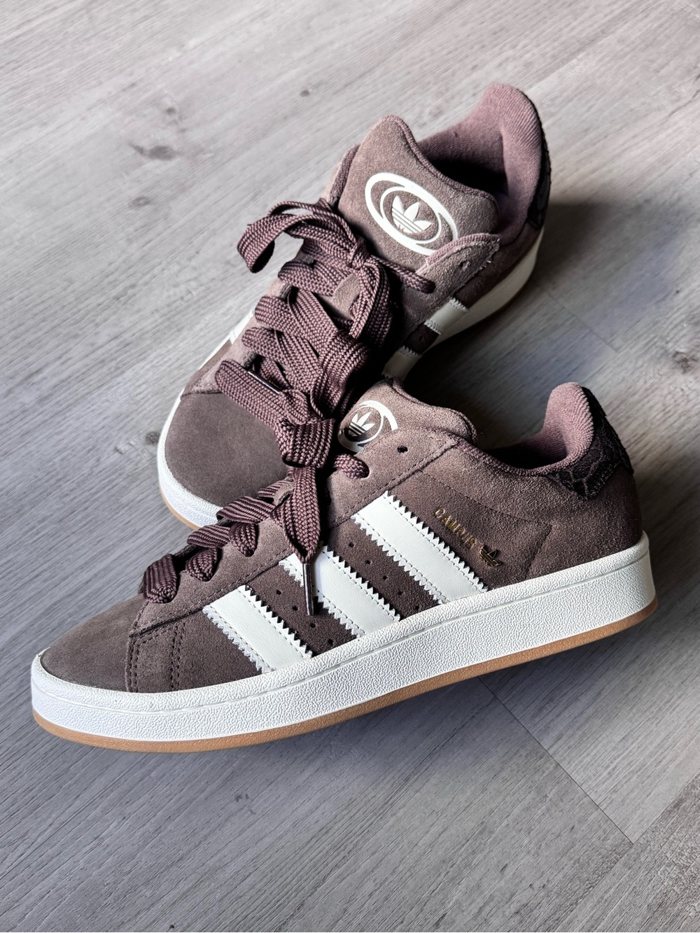adidas Originals Campus 00s Suede Sneakers - Earth Strata/ Off-White size 8.5